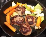 のせるだけ！冷凍ハンバーグで簡単ロコモコ作り方1写真