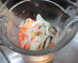 作り置きから→　塩鮭と野菜の餡かけ豆腐作り方6写真