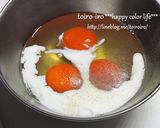 春キャベツとクリチのスキレットオムレツ作り方2写真