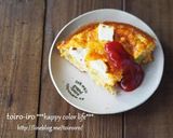 春キャベツとクリチのスキレットオムレツ作り方10写真