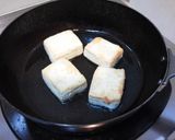 作り置きから→　塩鮭と野菜の餡かけ豆腐作り方5写真