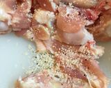 鶏手羽元の炒め揚げ。クレイジーソルト味作り方4写真