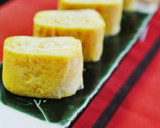 明石焼き風味のだし巻き卵焼き作り方8写真