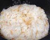 干しホタテDEおこわ作り方4写真