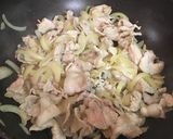 フライパンで20分！簡単★豚の卵とじ丼作り方2写真