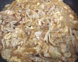 フライパンで20分！簡単★豚の卵とじ丼作り方5写真