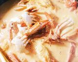 渡り蟹のトマトクリームパスタ作り方3写真