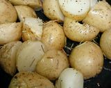 スキレットで新じゃが☆ローズマリー風味作り方3写真