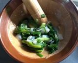 定番　わけぎのぬた作り方3写真