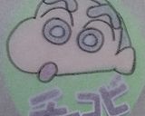 キャラ弁。クレヨンしんちゃん作り方2写真