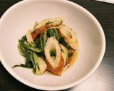 水菜とちくわのお浸し作り方4写真