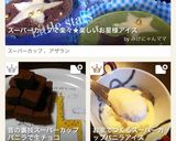 材料一種類★クリスマスのお星様アイス作り方1写真