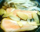 サーモンとごぼうの生姜煮作り方2写真