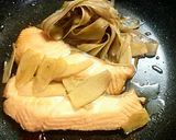 サーモンとごぼうの生姜煮作り方3写真