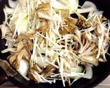 きのこのバター醤油パスタ作り方2写真