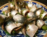 いわしの梅シソ巻き作り方4写真