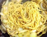 きのこのバター醤油パスタ作り方4写真