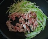 シャキシャキおいしい♪セロリチャーハン作り方9写真