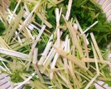 レンジだけで簡単!水菜とツナのマヨサラダ作り方2写真