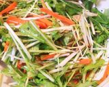 レンジだけで簡単!水菜とツナのマヨサラダ作り方6写真