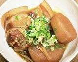 豚バラ肉ブロックと大根の味噌煮込み作り方10写真