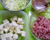 簡単！お肉たっぷり坦坦肉味噌作り方1写真