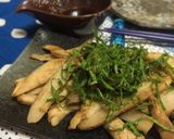 超簡単！ヘルシー♡焼きエリンギの大葉のせ作り方4写真