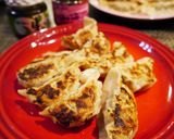 磯じまん＆山海ぶしを使った簡単味付け餃子作り方3写真