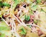 調味料2つ！きゃべつと豚肉の和風炒め作り方8写真
