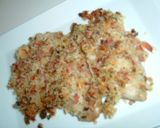 鯵のベーコンパン粉焼き作り方4写真