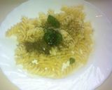 残り物パスタ　（備蓄食材で）作り方1写真