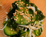 簡単！きゅうりとわかめ・ちりめんの酢の物作り方10写真