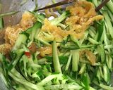野菜モリモリ☆中華くらげのもやしキュウリ作り方6写真