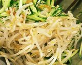 野菜モリモリ☆中華くらげのもやしキュウリ作り方7写真