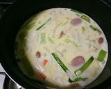 たっぷりお野菜のミルクスープ作り方2写真