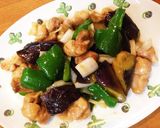 ご飯進みます！鶏肉と茄子のオイスター炒め作り方7写真