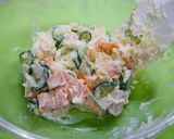 ポテトサラダ(UHA味覚糖さけるグミ)作り方3写真