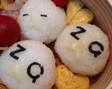 超簡単☆ZAQ（ざっくぅ）おにぎり弁当作り方3写真
