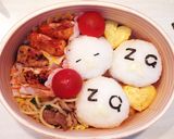 超簡単☆ZAQ（ざっくぅ）おにぎり弁当作り方4写真