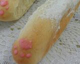 HBで♥可愛い猫の手スティックちぎりパン作り方12写真
