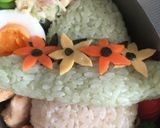 ムーミン☆スナフキンのキャラ弁作り方3写真