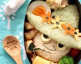 ムーミン☆スナフキンのキャラ弁作り方4写真