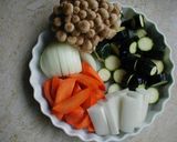 香り立つ☆ギリシャ料理☆野菜オイル漬け作り方1写真