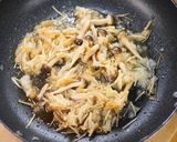 さばときのこのバタポンみぞれ和え😋作り方5写真