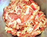 骨付き肉ギャートルズ風！牛蒡の肉巻き。作り方3写真