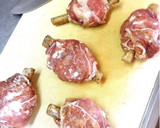 骨付き肉ギャートルズ風！牛蒡の肉巻き。作り方6写真