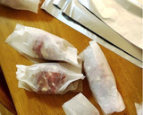 骨付き肉ギャートルズ風！牛蒡の肉巻き。作り方7写真
