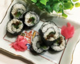 ほうれん草とくぎ煮の海苔巻き作り方11写真