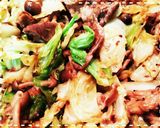 調味料2つ！きゃべつと豚肉の和風炒め作り方9写真