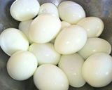 ♥皆大好き！簡単鳥手羽元と卵のコックリ煮作り方4写真